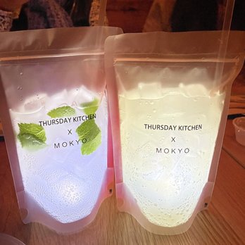 Mokyo - Creative drinks in lighted pouches - Korean Near Me - New York, New York Mokyo - Creative drinks in lighted pouches - Korean Near Me - New York, New York