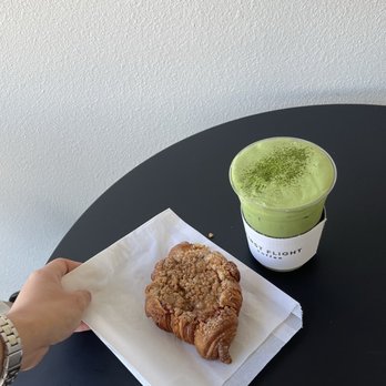 First Flight Coffee - Strawberry Croissant & First Flight Matcha which - Coffee & Tea Near Me - Torrance, California First Flight Coffee - Strawberry Croissant & First Flight Matcha which - Coffee & Tea Near Me - Torrance, California