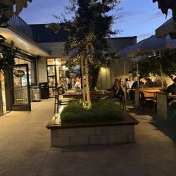 This is the interior space when you first walk into the left of the door open is the entrance where you would order and all the meat