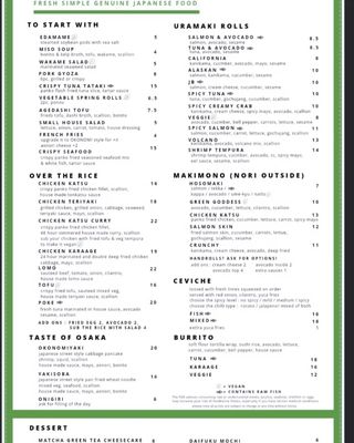 Menu photo 7 Ceviche Dozo Sushi & Ceviche Hollywood, FL Menu photo 7 Ceviche Dozo Sushi & Ceviche Hollywood, FL