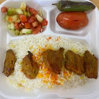 The Mediterranean Kitchen - Beef kabob plate - Mediterranean Near Me - Commerce, California The Mediterranean Kitchen - Beef kabob plate - Mediterranean Near Me - Commerce, California