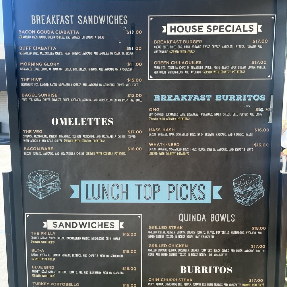 Honey Haven - Breakfast menu (March 2026) - Coffee & Tea Near Me - San Diego, California