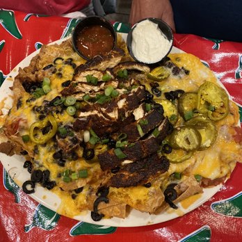 Ned's Southside Kitchen - Nachos-- can u believe this is an appetizer. - New American Near Me - Saint Augustine, Florida Ned's Southside Kitchen - Nachos-- can u believe this is an appetizer. - New American Near Me - Saint Augustine, Florida