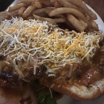 Wellington Grill - Red chili cheese burger and fries - New American Near Me - Wellington, Colorado Wellington Grill - Red chili cheese burger and fries - New American Near Me - Wellington, Colorado
