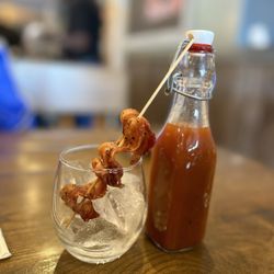 First Watch - Bloody Mary with millionaire bacon