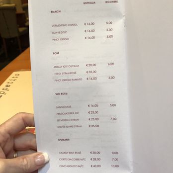 Tuscher Caffè - Menu - Italian Near Me - Cortona, Arkansas