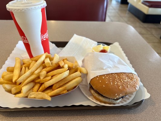 Gold Star Hamburger by null