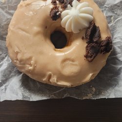 Boxcar Donuts - Cinnamon Fudge Brownie side filled