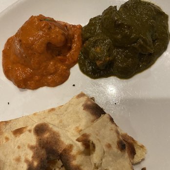 Bombay Darbar - palak paneer and paneer tikka masala - Indian Near Me - Miami, Florida