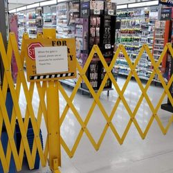 Sign says see associate if closed