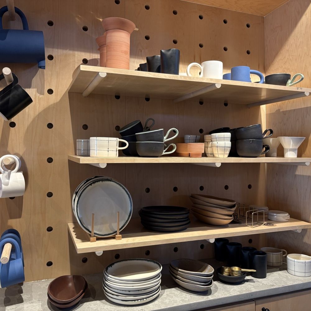 Pullman Market - Ceramics around the corner from the Burger by the Butcher stand - Grocery Near Me - San Antonio, Texas
