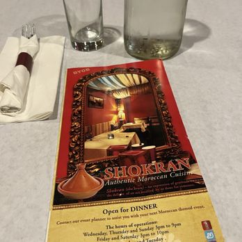 Shokran Moroccan Restaurant - Moroccan Near Me - Chicago, Illinois Shokran Moroccan Restaurant - Moroccan Near Me - Chicago, Illinois