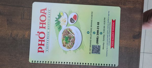 Menu photo 3 Pho Hoa Waianae, HI Menu photo 3 Pho Hoa Waianae, HI