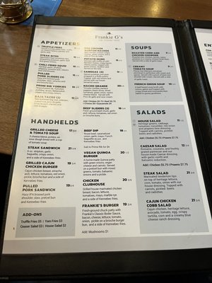 Menu photo 7 Frankie G's Pub New Westminster, BC Menu photo 7 Frankie G's Pub New Westminster, BC