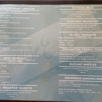 Sweet E's Cafe - Menu - Cafes Near Me - Honolulu, Hawaii Sweet E's Cafe - Menu - Cafes Near Me - Honolulu, Hawaii