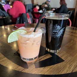 Aperol coconut margarita