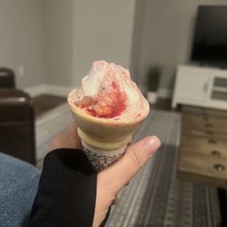 Kilwins Ice Cream - Chocolate - Fudge - It's mostly eaten but so delicious!!!