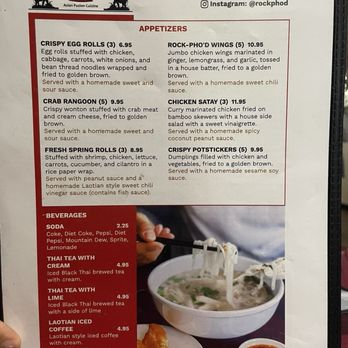 Rock-Pho'd - Menu - Asian Fusion Near Me - Rockford, Illinois