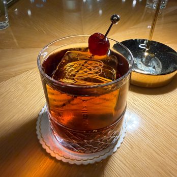 The Fountain Room - Old Fashioned with Coca Cola syrup... probably one of the best I've ever had. - Seafood Near Me - Indianapolis, Indiana The Fountain Room - Old Fashioned with Coca Cola syrup... probably one of the best I've ever had. - Seafood Near Me - Indianapolis, Indiana
