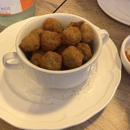 Fried olives Fried olives