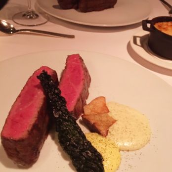 Canlis - Wagyu Ribeye perfectly cooked. - New American Near Me - Seattle, Washington Canlis - Wagyu Ribeye perfectly cooked. - New American Near Me - Seattle, Washington