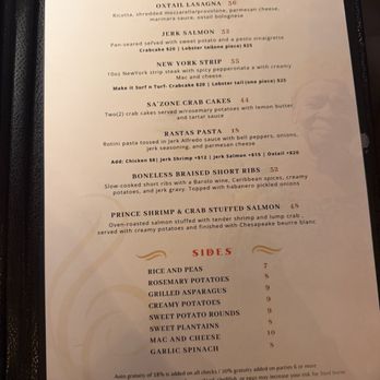 Catherine's Restaurant - Menu - Caribbean Near Me - Laurel, Maryland