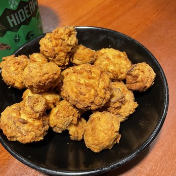 Hideaway Pizza - Fried mushrooms - Pizza Near Me - Tulsa, Oklahoma Hideaway Pizza - Fried mushrooms - Pizza Near Me - Tulsa, Oklahoma