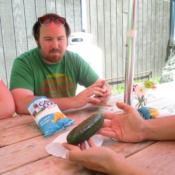 Larson's Lunch Box - Hope you like lots of dill pickles! - Seafood Near Me - Damariscotta, Maine