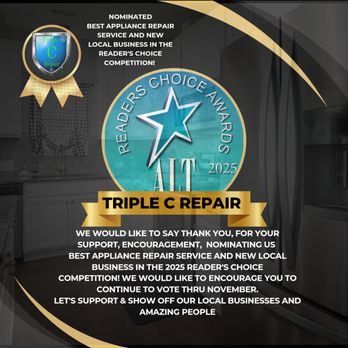 Triple C Repair - Appliances & Repair Near Me Triple C Repair - Appliances & Repair Near Me