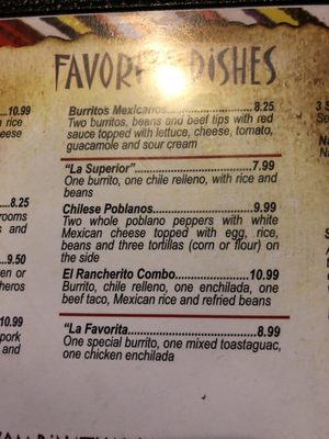 Menu photo 1 El Rancherito Mexican Restaurant Olney, IL Menu photo 1 El Rancherito Mexican Restaurant Olney, IL