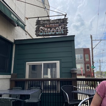 Billy Murphy's Irish Saloon - Front door view from the outdoor seating. - Burgers Near Me - Philadelphia, Pennsylvania