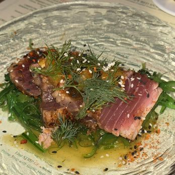 Pier 6 - Wood Grilled Yellowfin Tuna - Seafood Near Me - San Leon, Texas