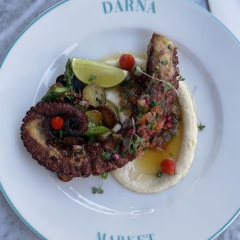 Darna Mediterranean Eatery - Grilled Mediterranean Octopus - Mediterranean Near Me - Plano, Texas