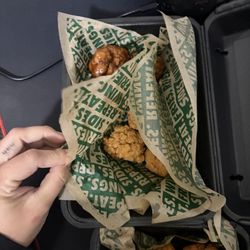 Wingstop - Suppose to be BBQ wings