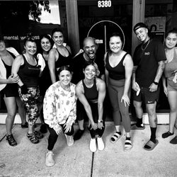 Rhythm and Release - After class group photo