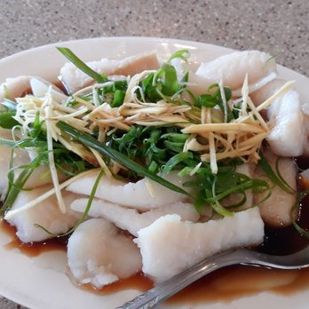 Moon Garden Restaurant - Steamed fish fillet with ginger and green onion. $12.95 - Seafood Near Me - Honolulu, Hawaii Moon Garden Restaurant - Steamed fish fillet with ginger and green onion. $12.95 - Seafood Near Me - Honolulu, Hawaii