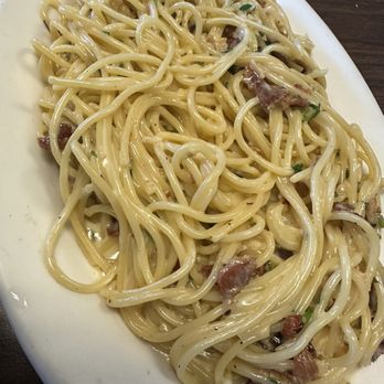 Luigi's D' Italia - Cabonara with bacon - Italian Near Me - Fullerton, California Luigi's D' Italia - Cabonara with bacon - Italian Near Me - Fullerton, California