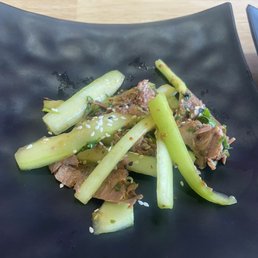 Cucumber and spicy beef! Cucumber and spicy beef!