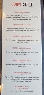 Menu photo 6 Crave Grille Vancouver, WA