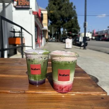 Brothers Coffee LA - Blueberry and strawberry matcha - Coffee & Tea Near Me - Burbank, California Brothers Coffee LA - Blueberry and strawberry matcha - Coffee & Tea Near Me - Burbank, California