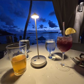 Sunset Grille - Beautiful background - American Near Me - Charlotte Amalie, Virgin Islands Sunset Grille - Beautiful background - American Near Me - Charlotte Amalie, Virgin Islands