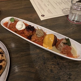 Grana - Meatball flight - Italian Near Me - Atlanta, Georgia