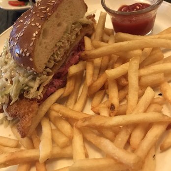 Forbidden Root - Half schnitzel sandwich - Brewpubs Near Me - Chicago, Illinois