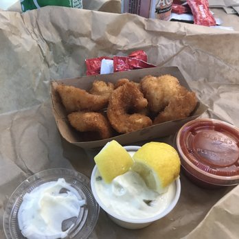 Newman's Grotto - Fried Shrimp w/ tartar and cocktail sauce - Seafood Markets Near Me - Eugene, Oregon