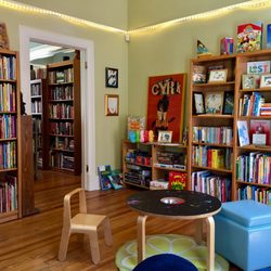 Brave Books - We've dedicated an entire room for children 8 and under.  Books are new, like new and gently used averaging $6-9 each.  Games available too!