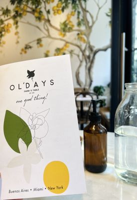 OL'DAYS Farm to Table - NoMad by null