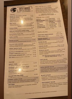 Menu photo 6 Tipsy Moose Tap & Tavern Latham, NY