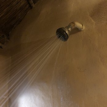 Papaya Playa Hotel - Shower head sprays in many directions. - Restaurants Near Me - Tulum, ROO Papaya Playa Hotel - Shower head sprays in many directions. - Restaurants Near Me - Tulum, ROO