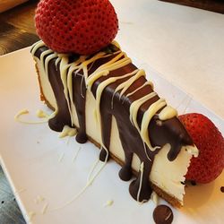 Chocolate Strawberry Cheesecake