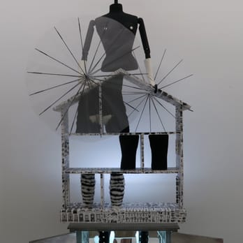 Rubell Museum - Anya Kielar; Lady; 2007; mixed media - Art Museums Near Me - Miami, Florida